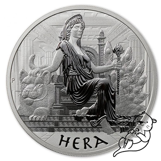 Gods of Olympus Hera Silbermünze 1 oz 2022*