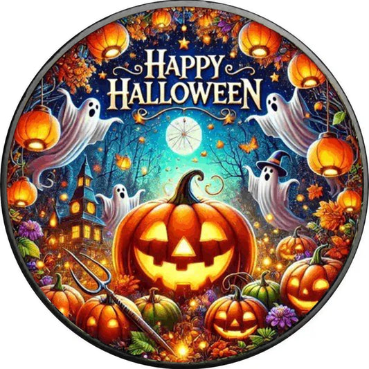 USA ASE Happy Halloween Ghost Geist Color 1oz Silber 2024*