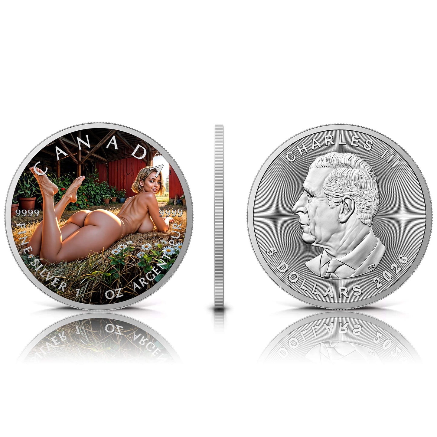 Canada 2026 - Harvest Muse - 1 oz Silbermünze Farbe