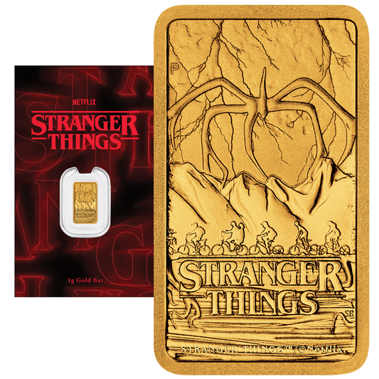 Perth Mint - Stranger Thinks™  1 Gramm Goldbarren**
