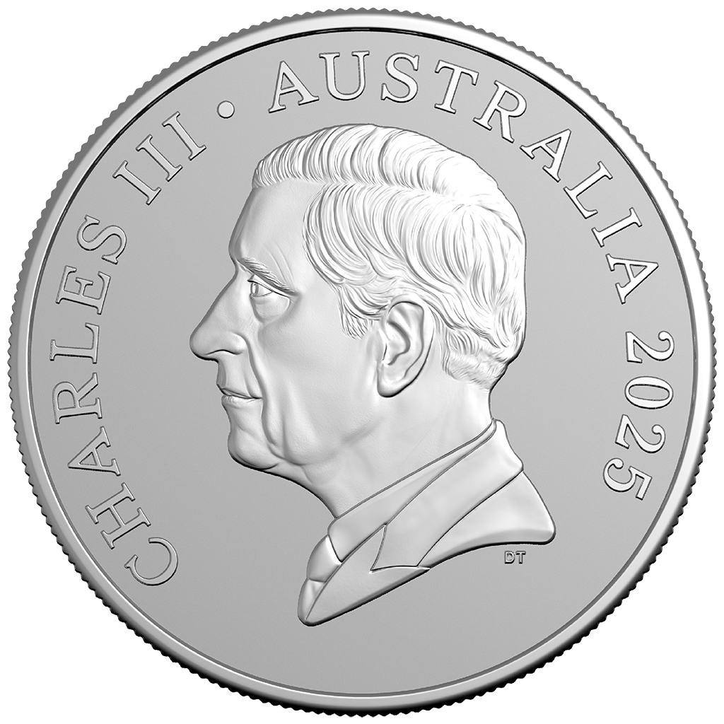 Kangaroo Känguru RAM 2025 Bush Capital 1 oz Silbermünze in Slab