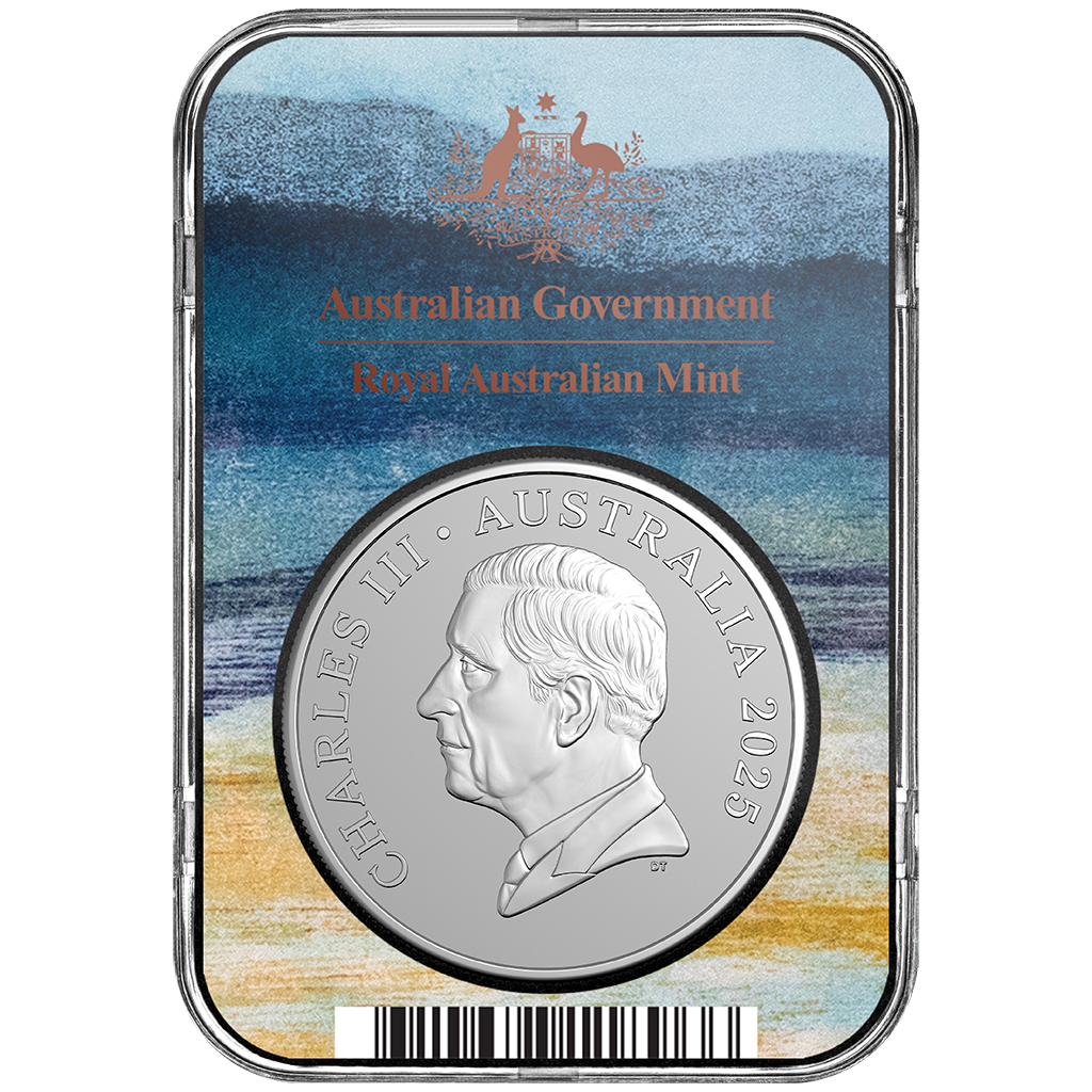 Kangaroo Känguru RAM 2025 Bush Capital 1 oz Silbermünze in Slab