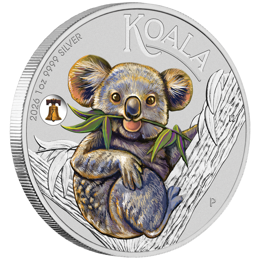 Australien Koala 2026  - ANA Coin Show Special Pittsburgh - 1 oz Silbermünze Farbe
