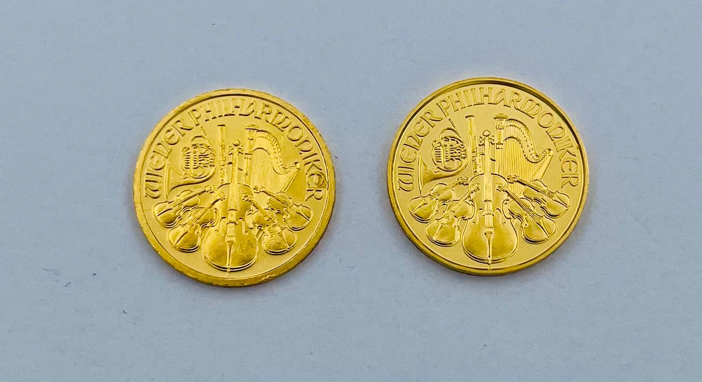 Wiener Philharmoniker 1/10oz Goldmünze** 1998