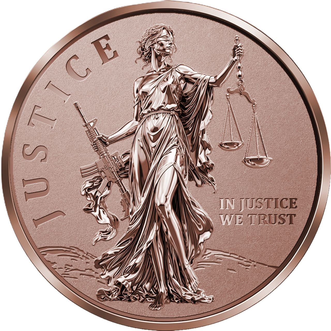 liberia - Lady Justice - 2026 - 5 oz Kupfermünze
