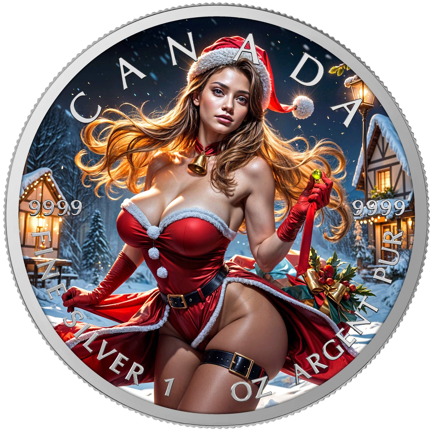 Canada 2025 - Lustful Present - 1 oz Silbermünze Farbe***