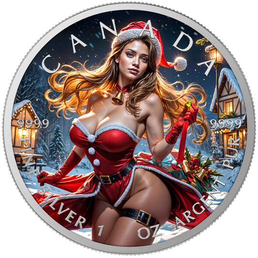 Canada 2025 - Lustful Present - 1 oz Silbermünze Farbe***
