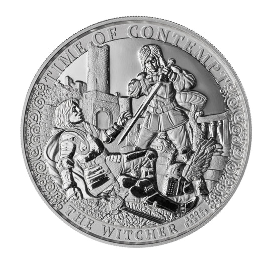 Time of Contempt - The Witcher Book Series - 2 oz Silbermünze 2025 BU
