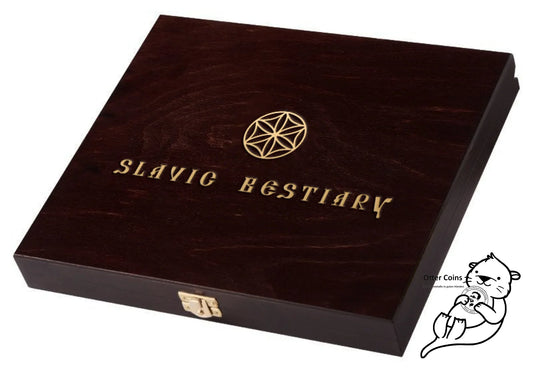 Münzbox zu Slavik Bestiary Rusalka 2oz Silbermünze