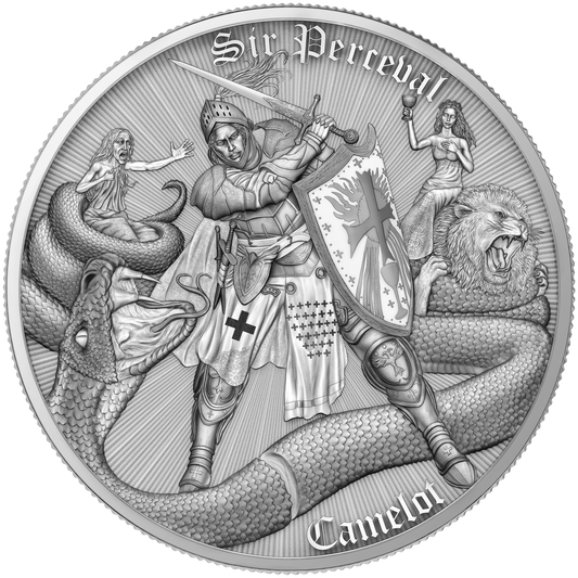 Camelot - (3). Sir Perceval 2026 - 1 oz Silbermünze