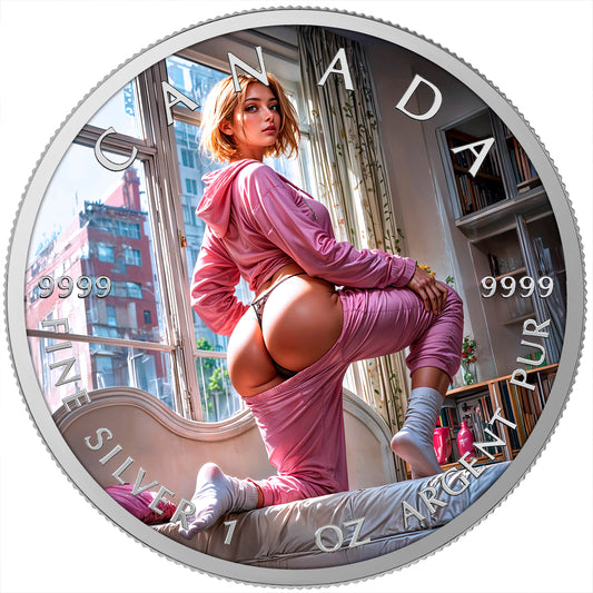 Canada 2025 - Pijamas Party - 1 oz Silbermünze Farbe***