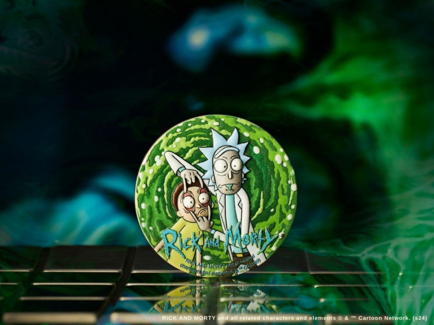 Rick and Morty – Niue- 2 oz Silbermünze 2023 - Antik Finish High Relief UV