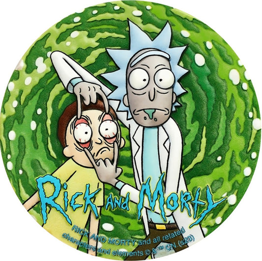 Rick and Morty – Niue- 2 oz Silbermünze 2023 - Antik Finish High Relief UV