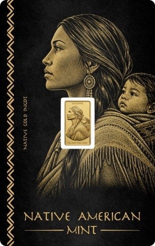 The Oglala Lakota Siox Nation's - Sacagawea 2026 - 1 Gramm Goldmünze**