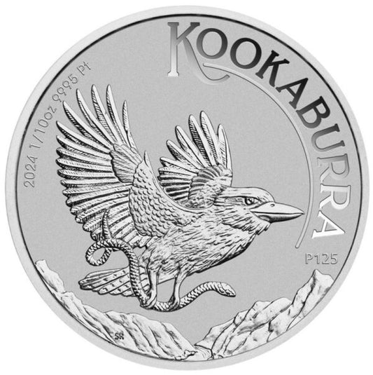 Australien Kookaburra 2024 1/10 oz 999.5 Platin*