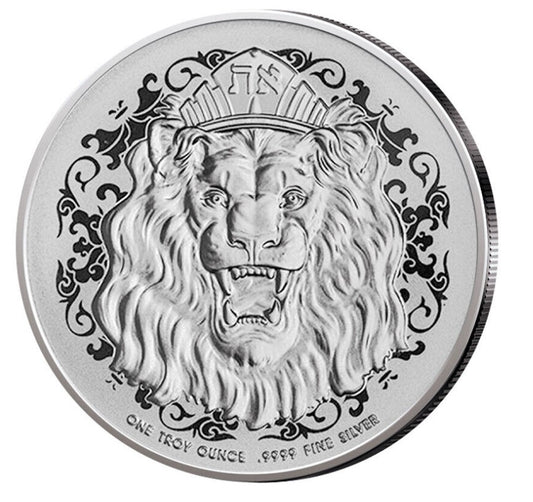 Roaring Lion, 1 oz Silbermünze, 2024*