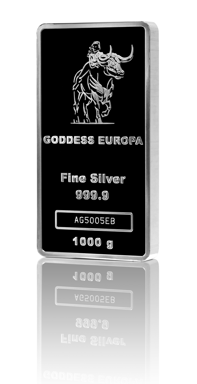 Goddess 1 kg Kilo Silberbarren*