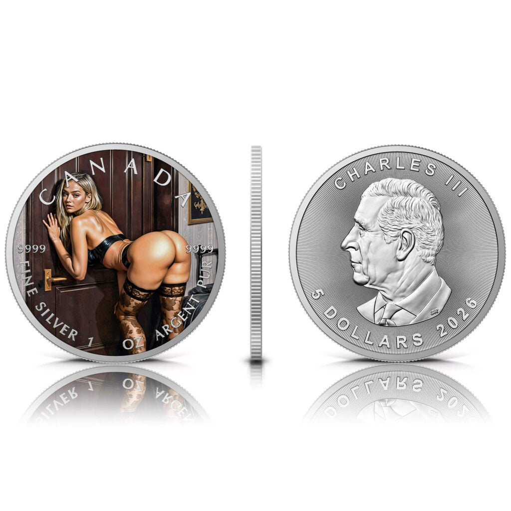 Canada 2026 - Seductive Lingerie - 1 oz Silbermünze Farbe
