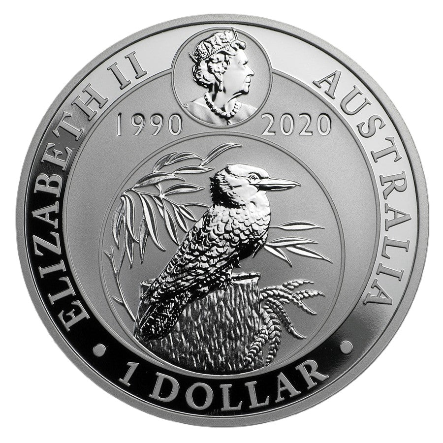 Kookaburra 2020 - 30th Anniversary - Perth Mint -  1 oz Silbermünze BU*