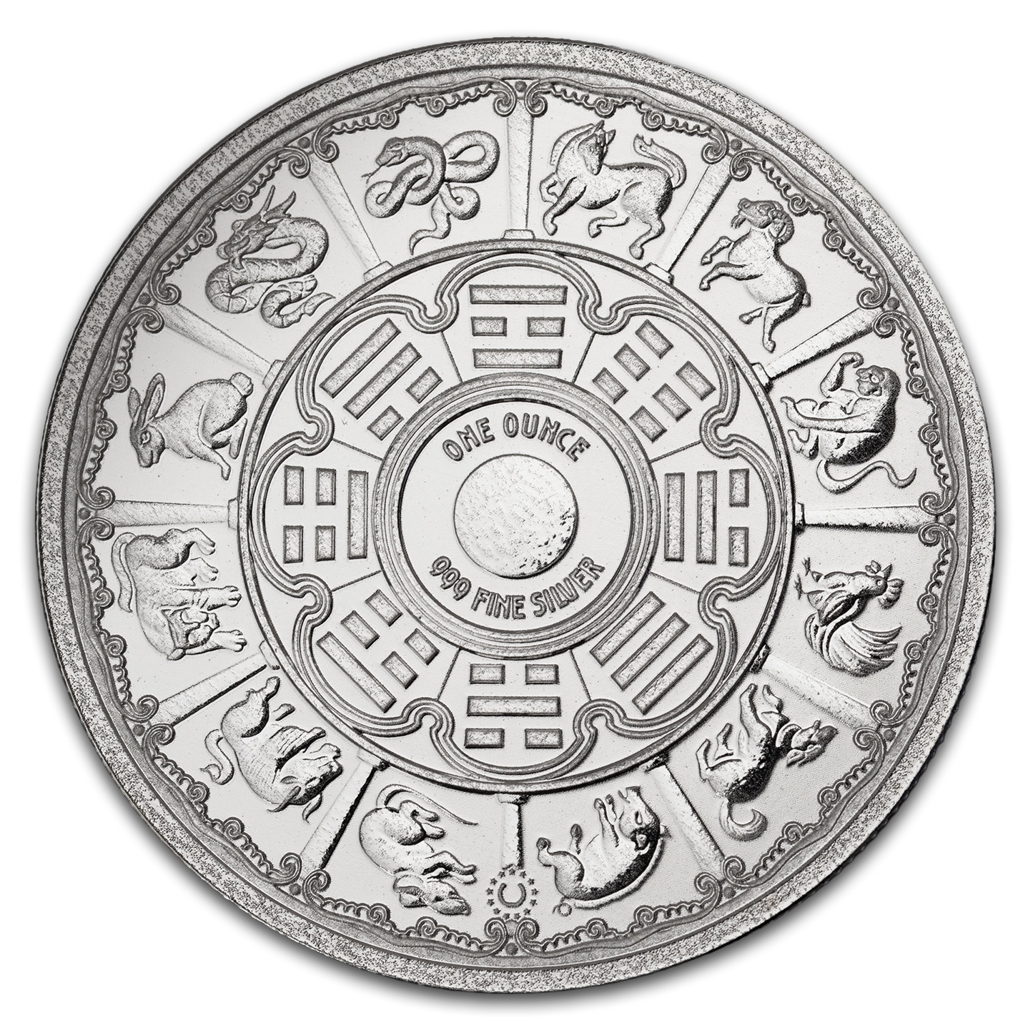 Lunar Year of the Goat 2027 - Series 2 - 1 oz Silbermedaille BU