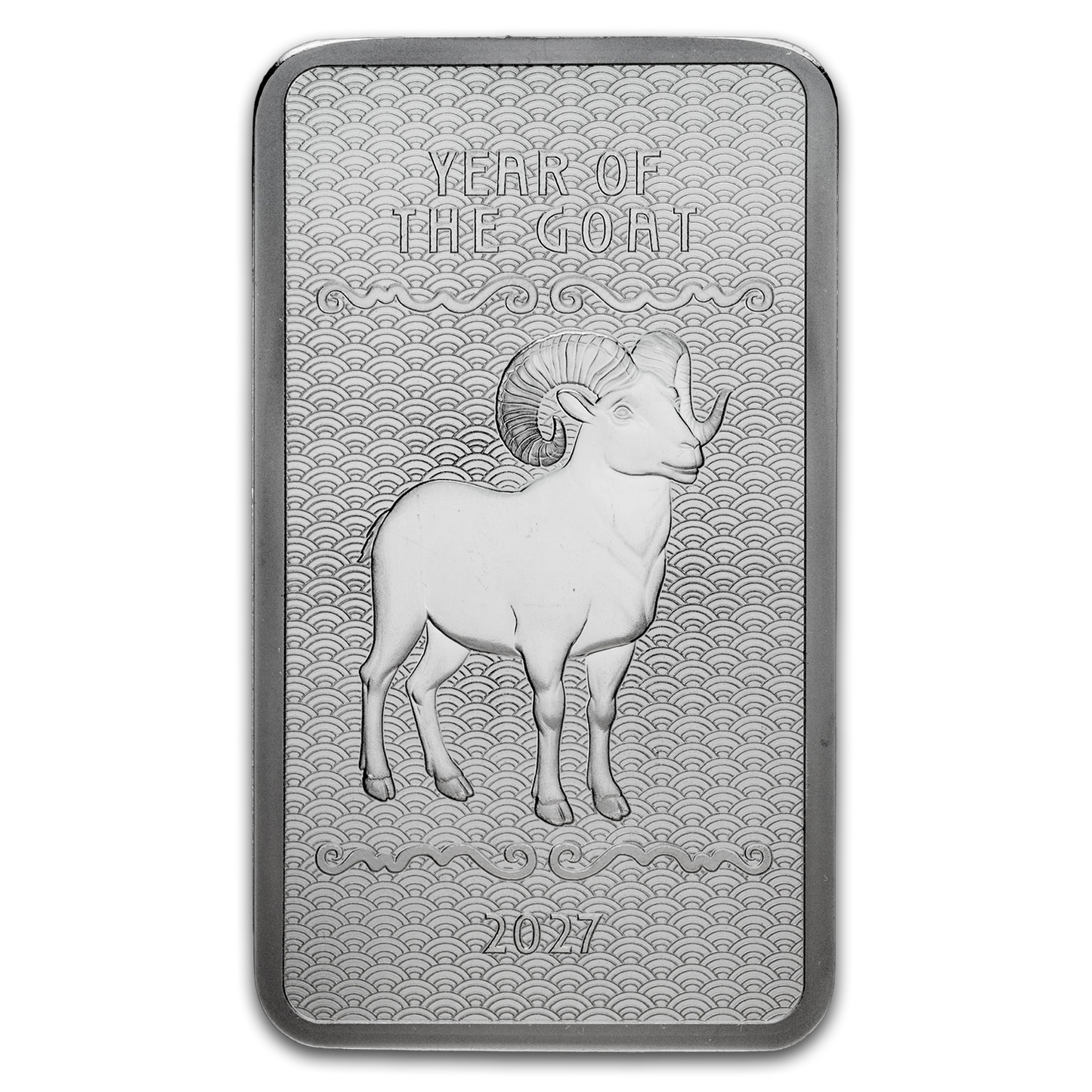 Lunar Year of the Goat 2027 - Series 2 - 10 oz Silberbarren BU