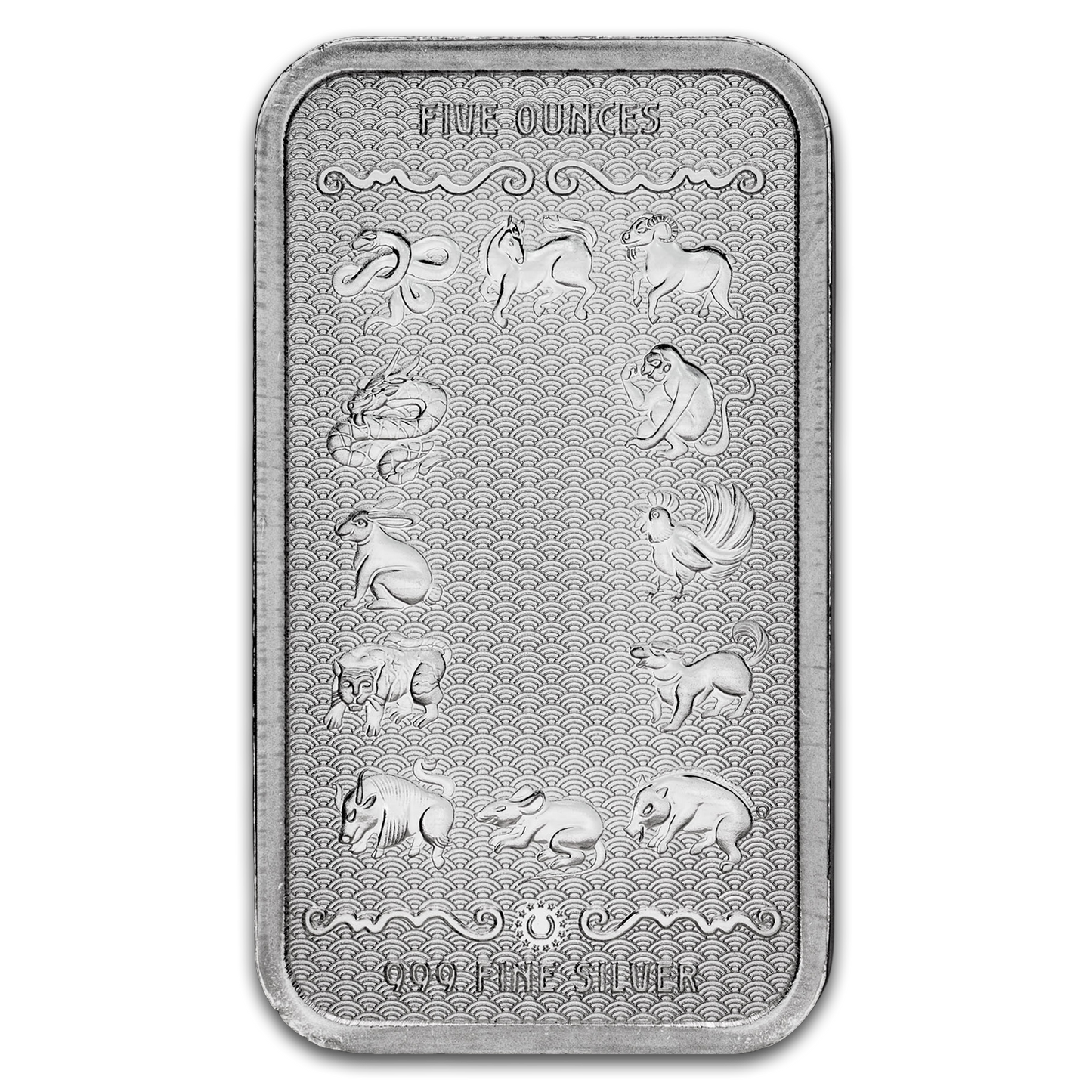 Lunar Year of the Goat 2027 - Series 2 - 5 oz Silberbarren BU