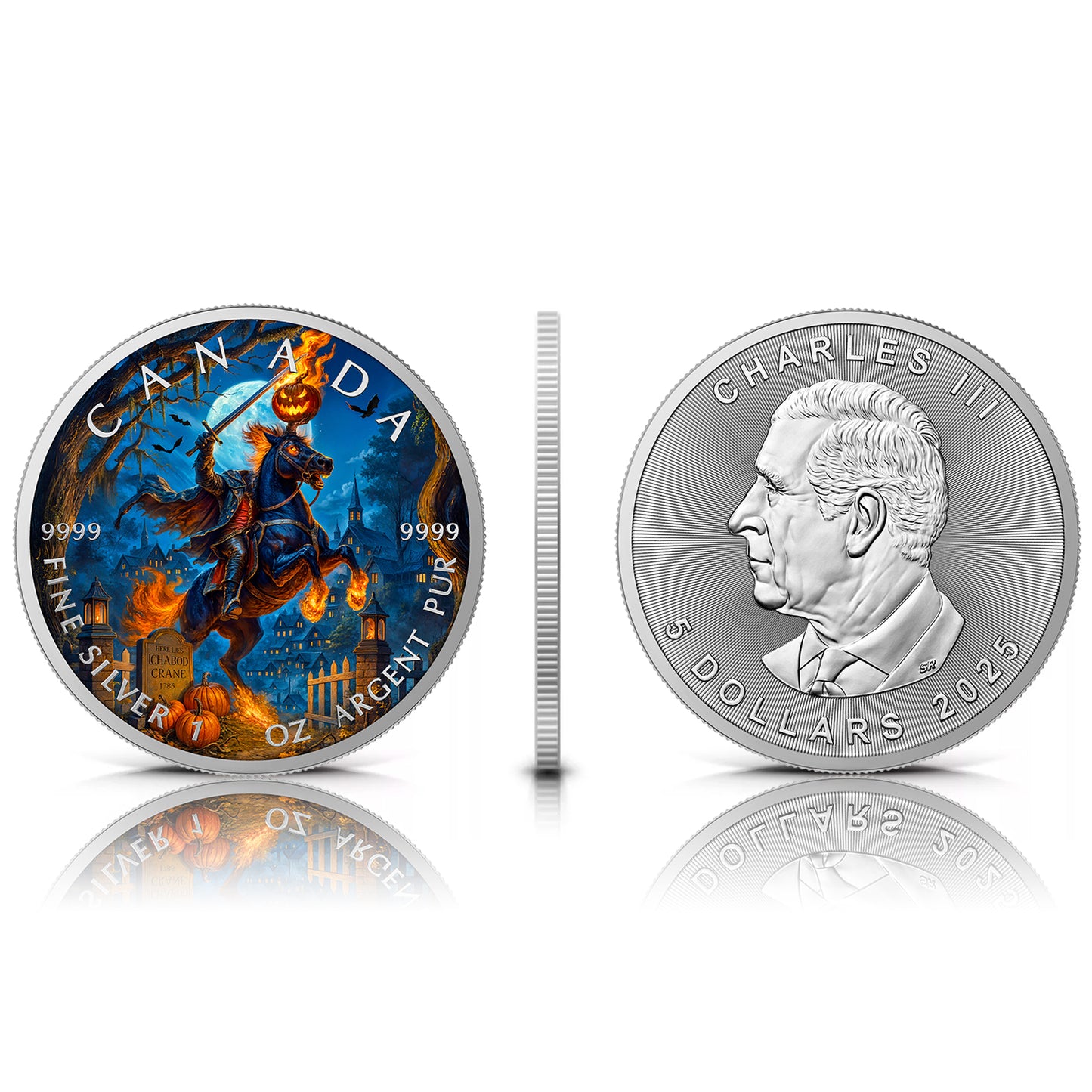 Canada 2025 - Sleepy Hollow - 1 oz Silbermünze Farbe***