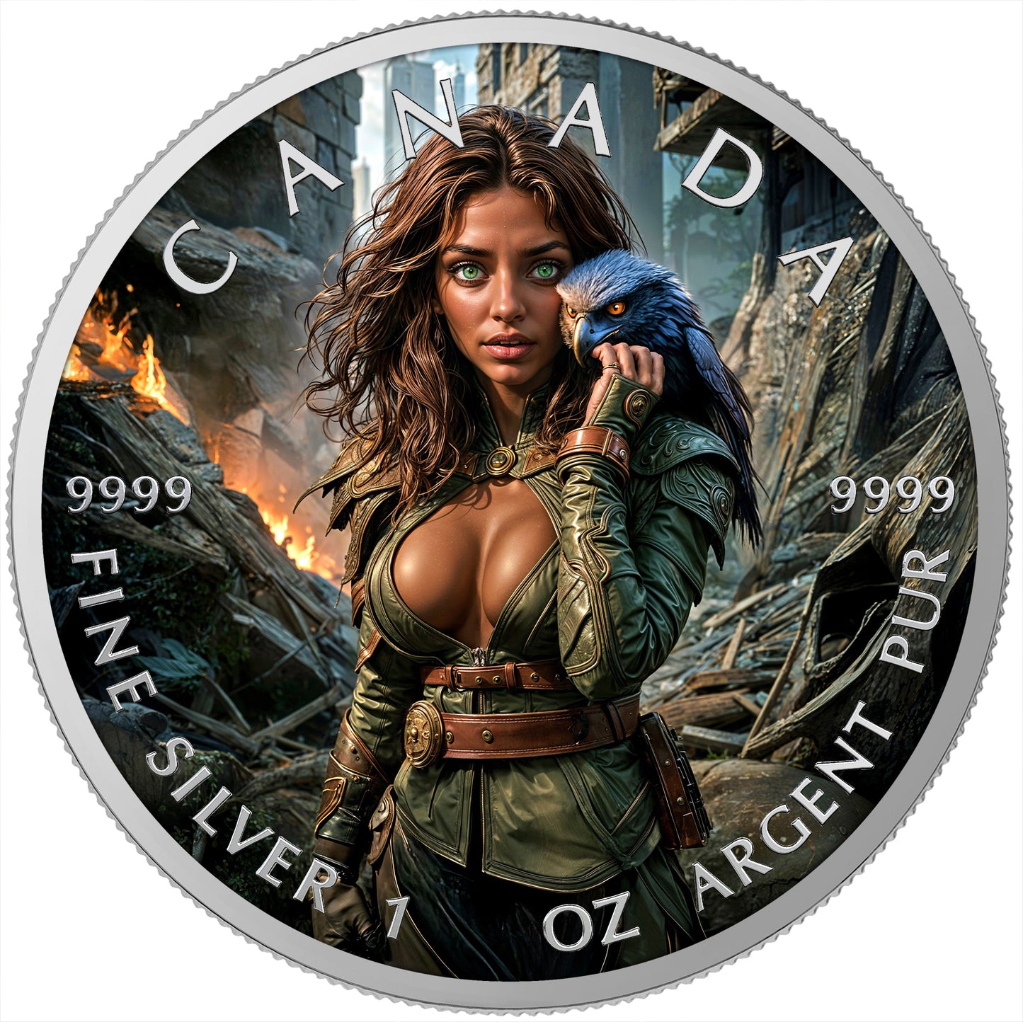 Canada 2025 - Surviving Partner - 1 oz Silbermünze Farbe***