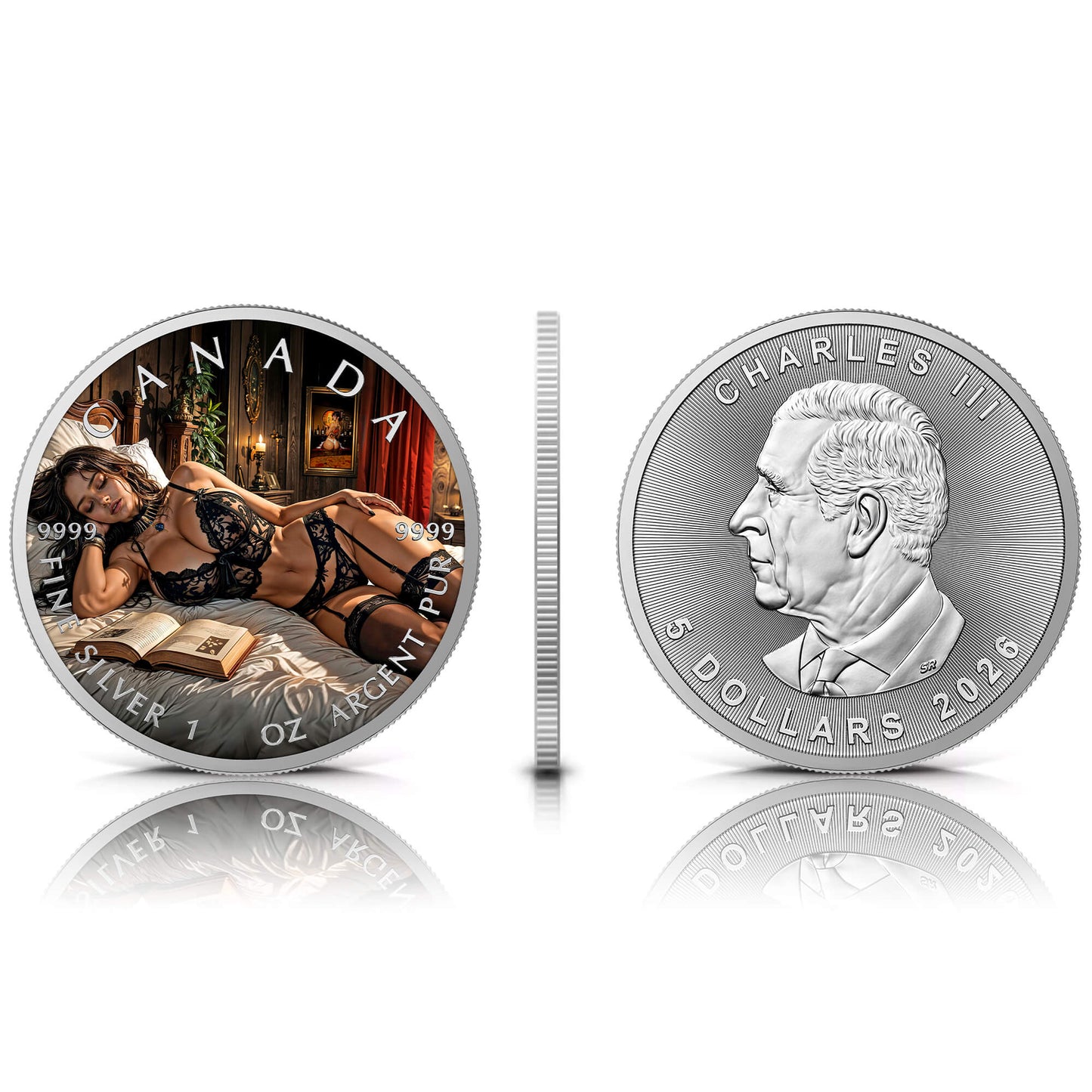 Canada 2026 - Sweet Dreams - 1 oz Silbermünze Farbe