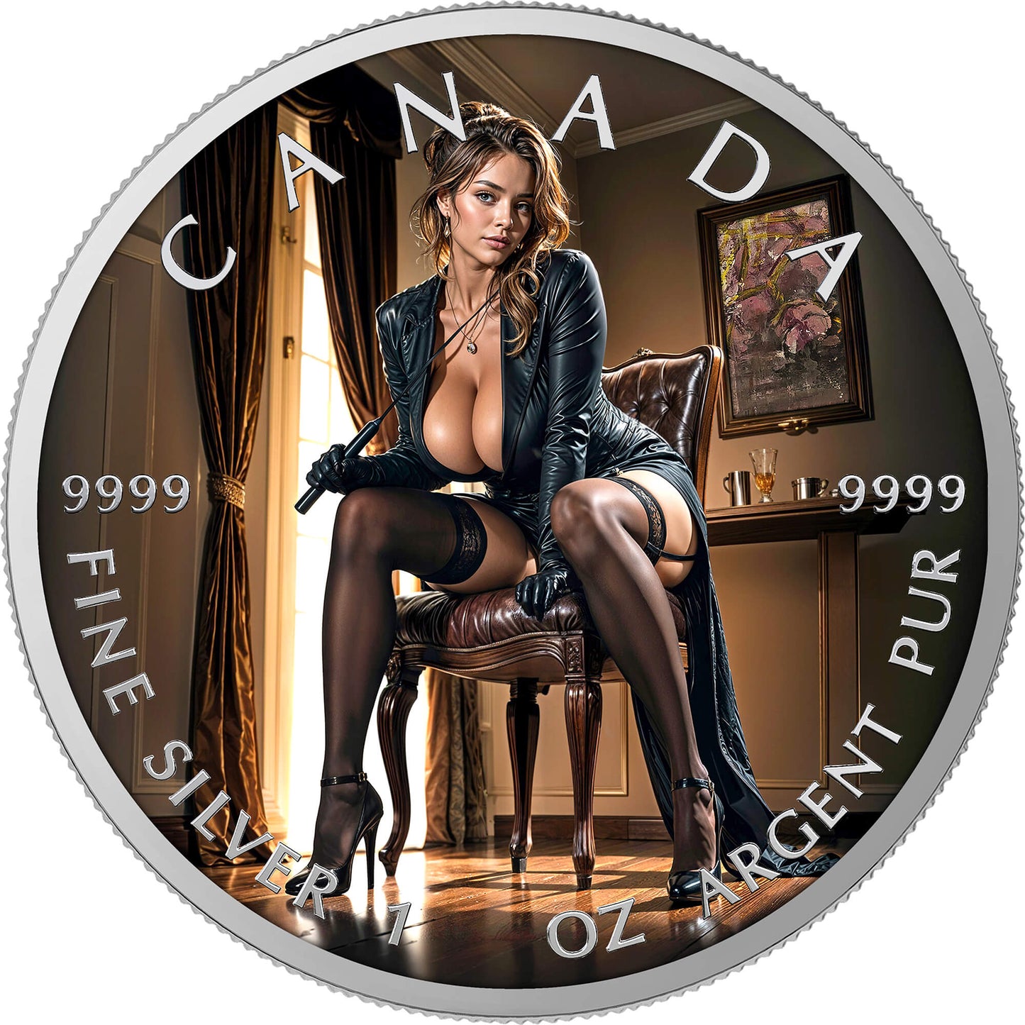 Canada 2026 - Sweet Submission - 1 oz Silbermünze Farbe