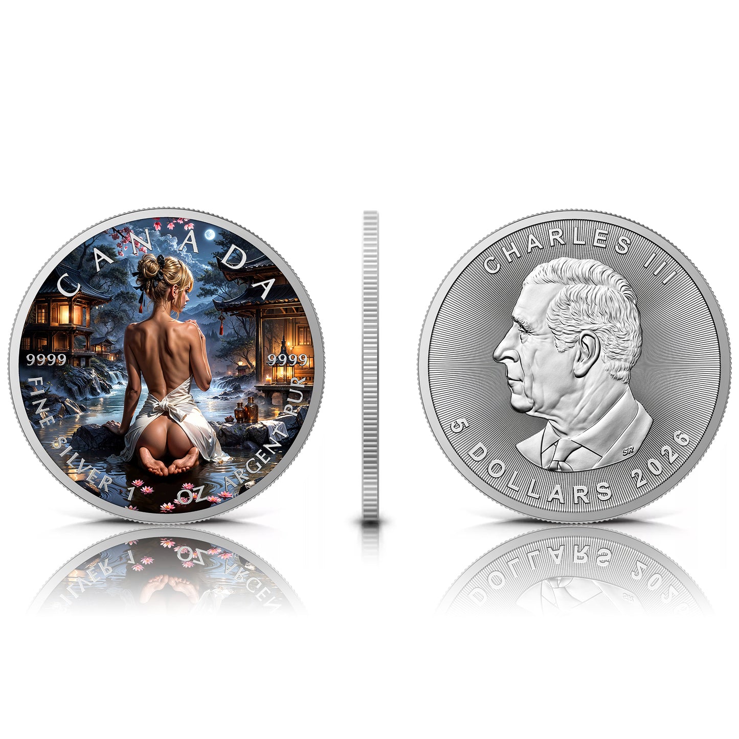 Canada 2026 - Thermal Relaxing 3 - 1 oz Silbermünze Farbe