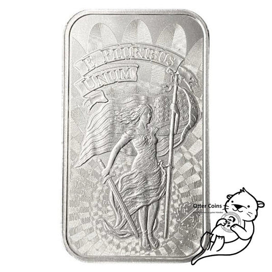 ``Unity Design´´ Cut Saw Mint 1oz Silberbarren
