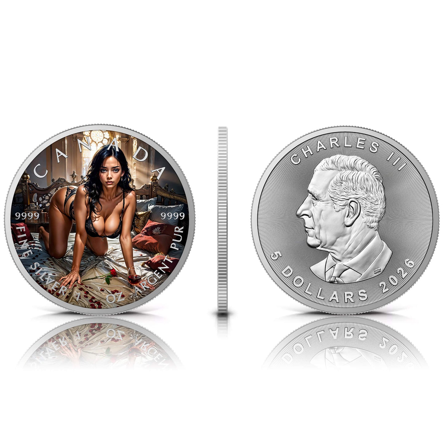 Canada 2026 - Wanna Come ? - 1 oz Silbermünze Farbe