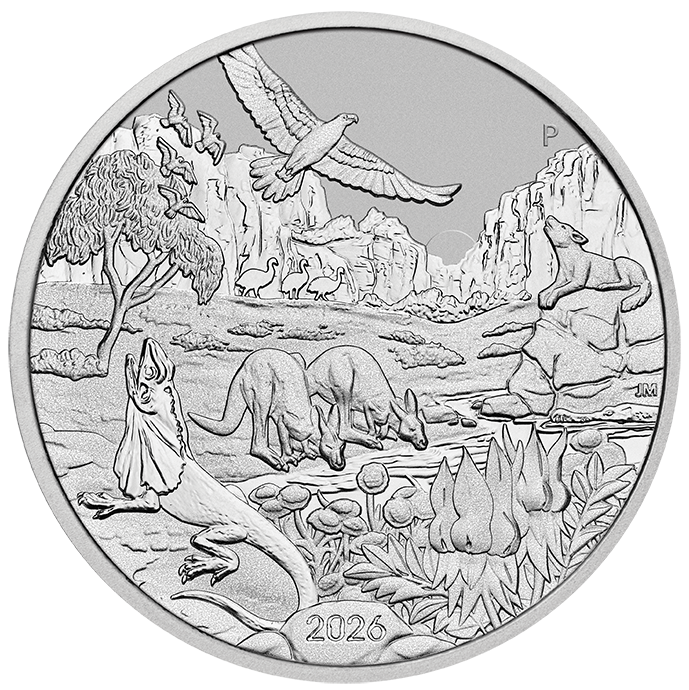 Wonders of Australia - The Outback 2026 - 1 oz Platinmünze