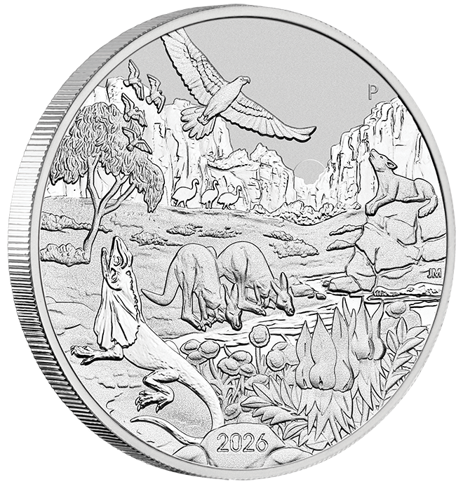 Wonders of Australia - The Outback 2026 - 1 oz Silbermünze