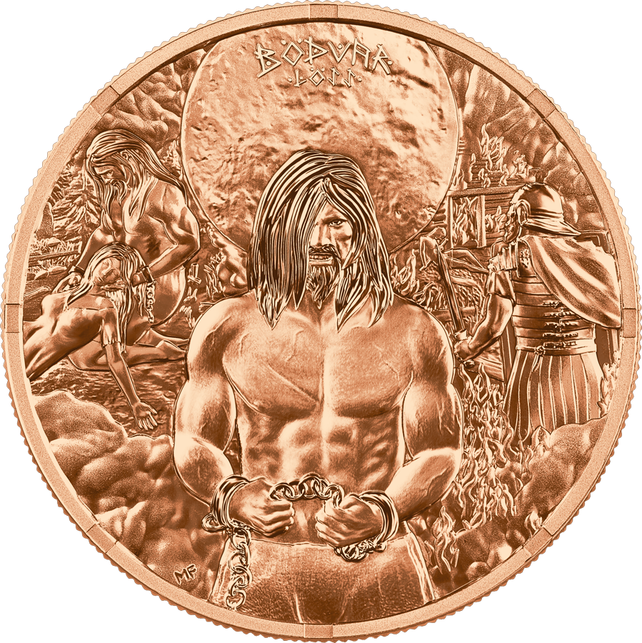Germania Mint - Bödvar Saga - Loss 2026 - 1 oz Kupfermünze BU