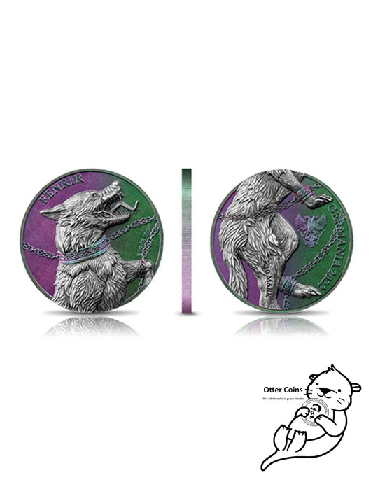 Fenrir 2022 2oz High - Relief Silbermünze