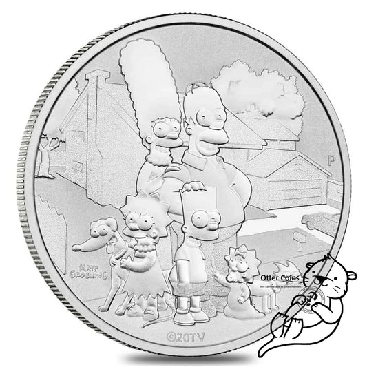 The Simpsons Family 1 Oz Silbermünze 2021*