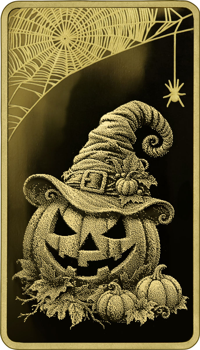 Germania Mint - Halloween - 1/100 oz Goldbarren Proof im Safepack**