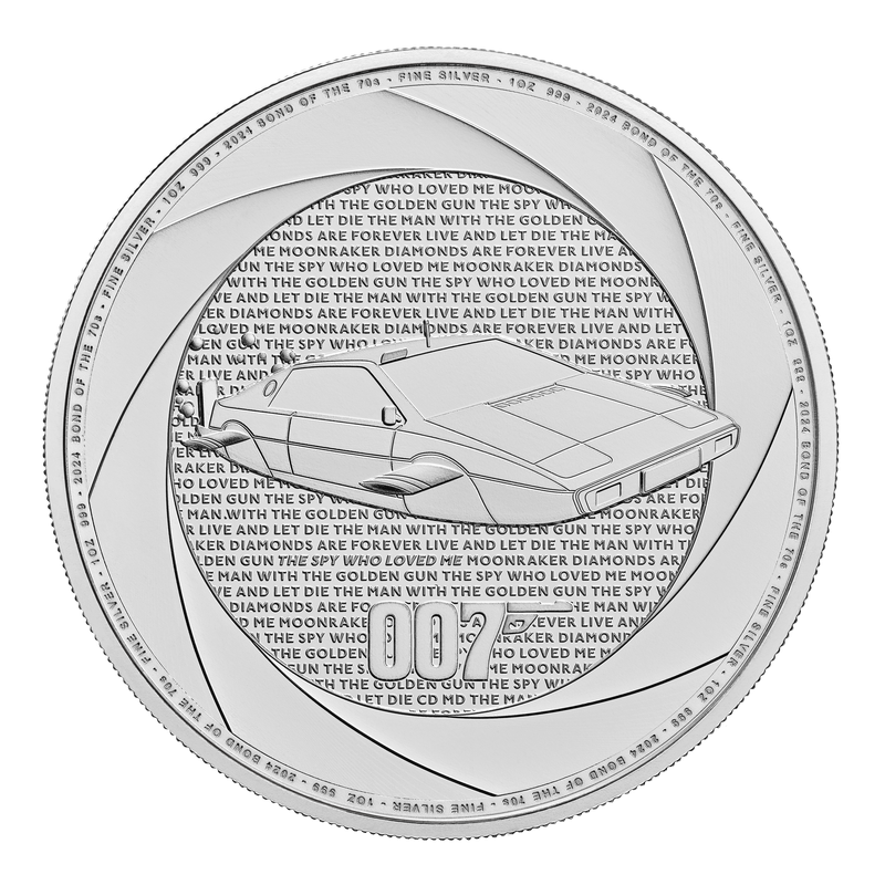 James Bond - Of The 70's - 2024 - 1 oz  Silbermünze*