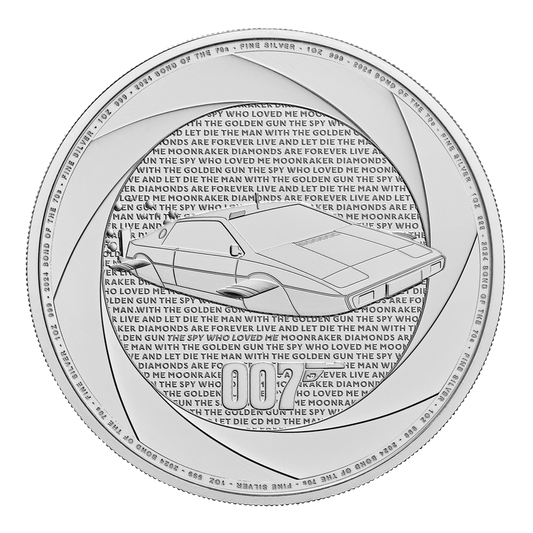 James Bond - Of The 70's - 2024 - 1 oz  Silbermünze*