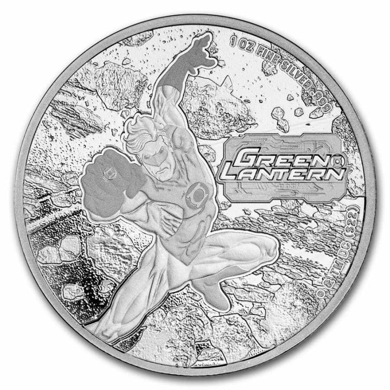 Green Lantern™ 1 Oz Silbermünze 2023 Proof*