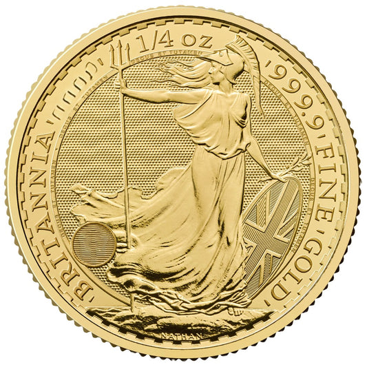 Britannia 1/4 oz Goldmünze verschiedene Jahrgänge**