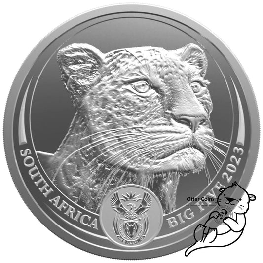 Big Five II Leopard 1 Oz Silbermünze 2023
