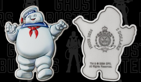 Niue 2024 - Ghostbusters 40th Anniversary Ag999 2oz*