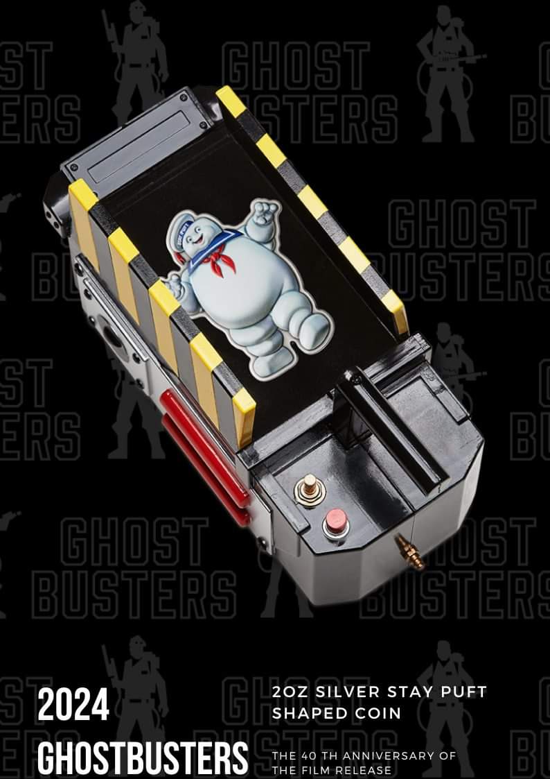 Niue 2024 - Ghostbusters 40th Anniversary Ag999 2oz*