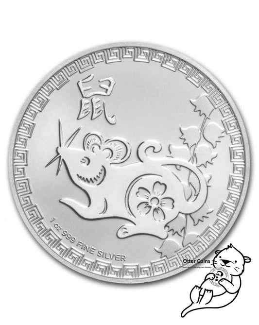Niue Lunar Maus 2020 1 oz Silber* - Silber