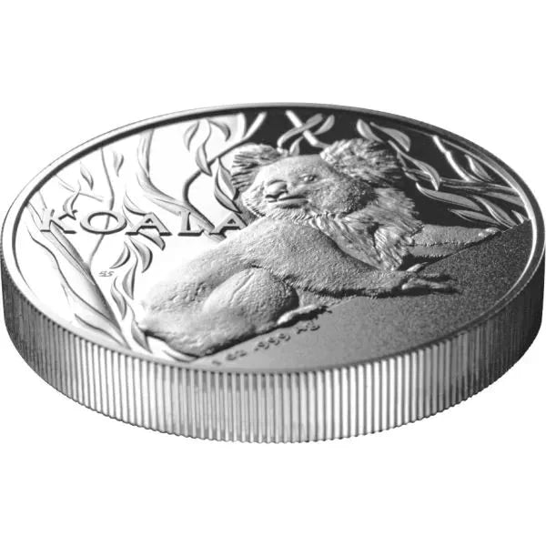 RAM Koala Proof High Relief 1 Oz Silbermünze 2024