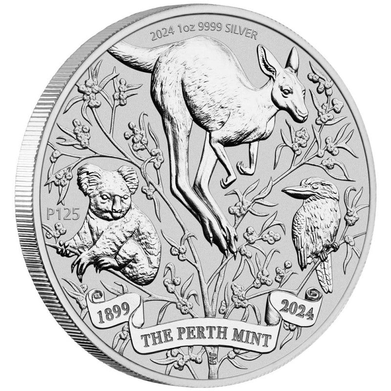 The Perth Mint 125. Jubiläum 2024 1 oz Silbermünze*