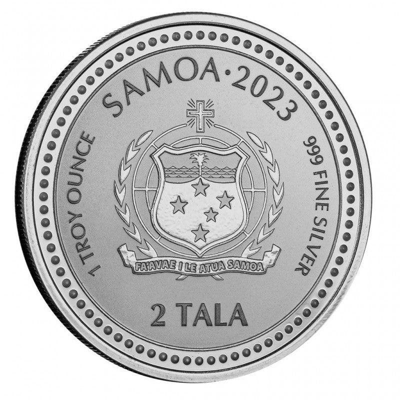 Samoa Seahorse 1 Oz Silbermünze 2023*